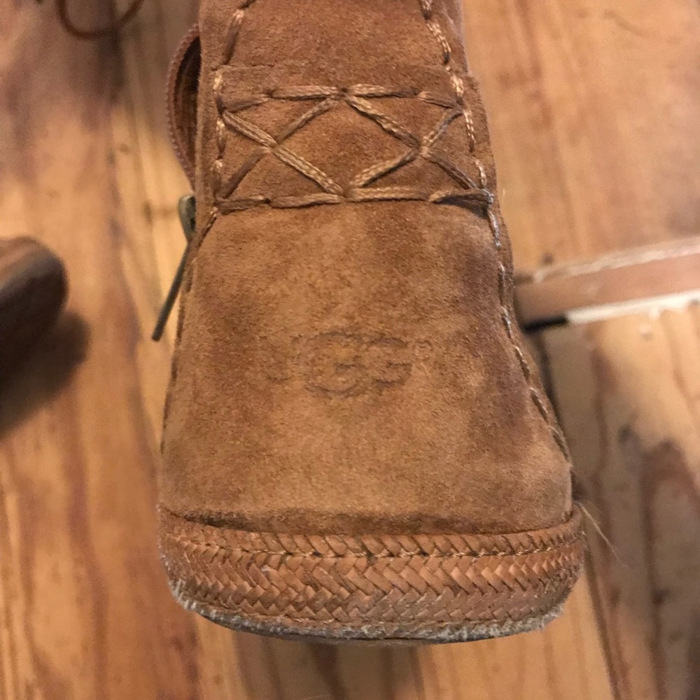 UGG moccasin style boots
